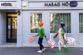 Отель Hôtel Marais Hôme  Париж